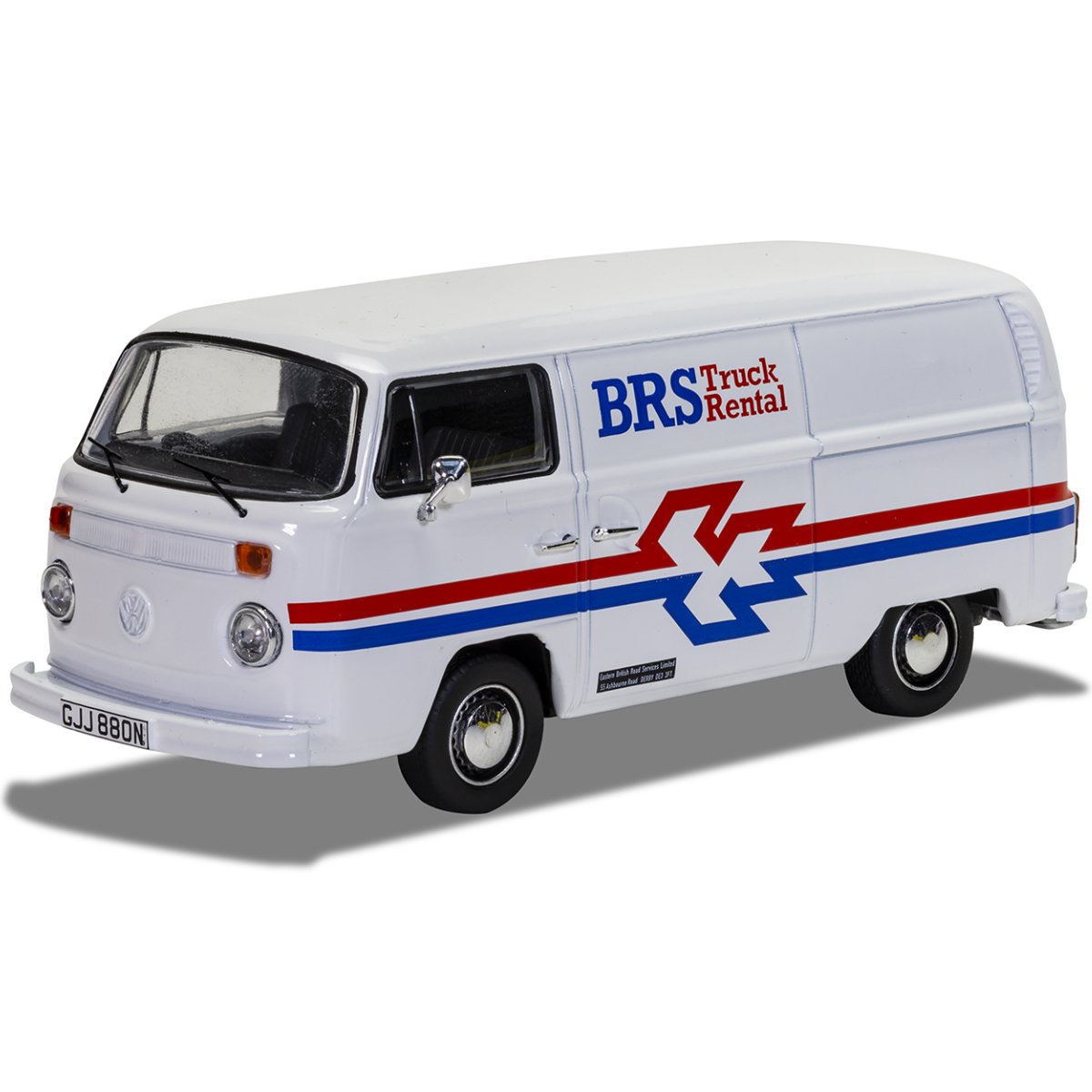 Corgi VA14602 Volkswagen Type 2 (T2) Transporter Delivery Van, BRS Truck Rental - Phillips Hobbies