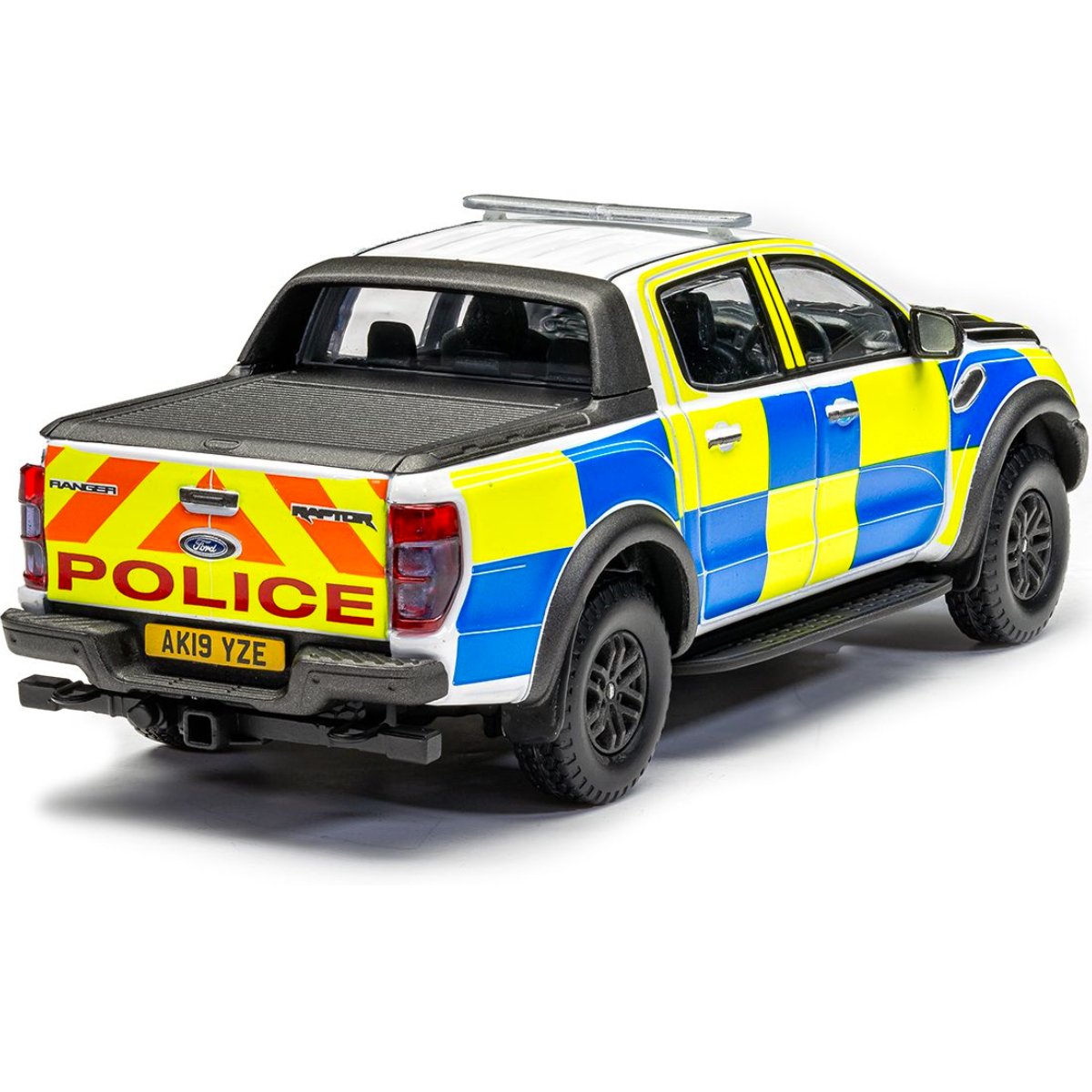 Police Strikeforce Raptor Ranger Blue Corgi VA15202 Ford Ranger Raptor - Police Demonstrator - 1:43 Scale Mo ...