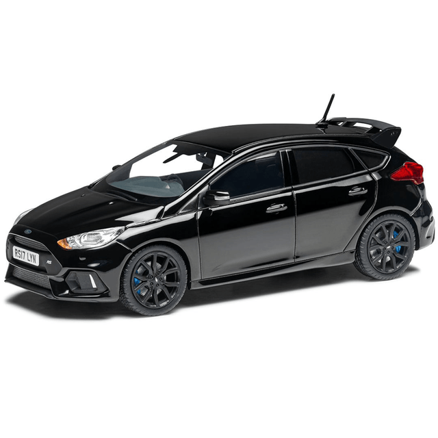 Corgi VA15305 Ford Focus Mk3 RS, Shadow Black - 1:43 Scale - Phillips Hobbies