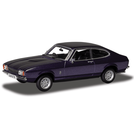 Corgi VA15407 Ford Capri Mk2 1.6 XL, Purple Velvet - 1:43 Scale - Phillips Hobbies