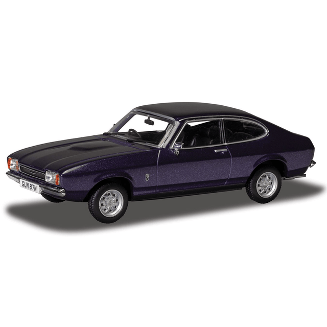 Corgi VA15407 Ford Capri Mk2 1.6 XL, Purple Velvet - 1:43 Scale - Phillips Hobbies