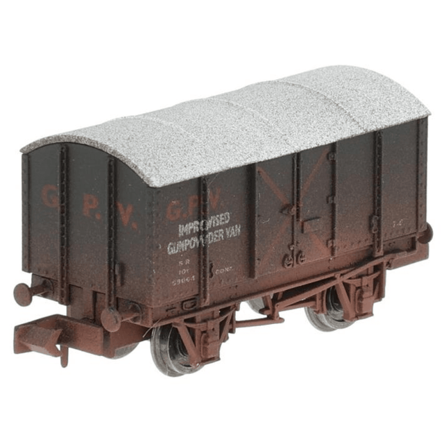 Dapol 2F - 013 - 086 Gunpowder Van SR Improvised GVP 59064 Weathered - N Gauge - Phillips Hobbies