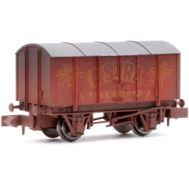 Dapol 2F - 013 - 094 Gunpowder Van Astra Fireworks Weathered - N Gauge - Phillips Hobbies