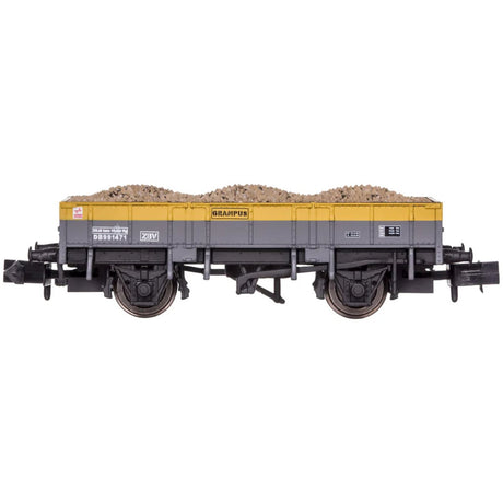 Dapol 2F - 060 - 020 Grampus Engineers Grey/Yellow 'Dutch' DB991471 - N Gauge - Phillips Hobbies