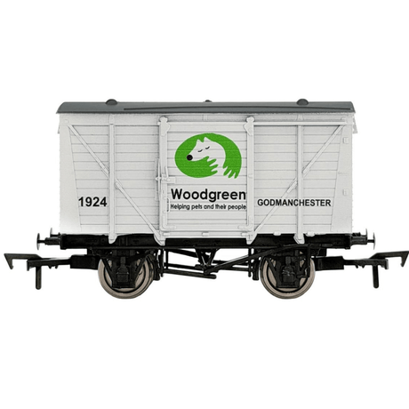 Dapol 4F-011-188 Ventilated Van Woodgreen Animal Charity - OO Gauge - Phillips Hobbies