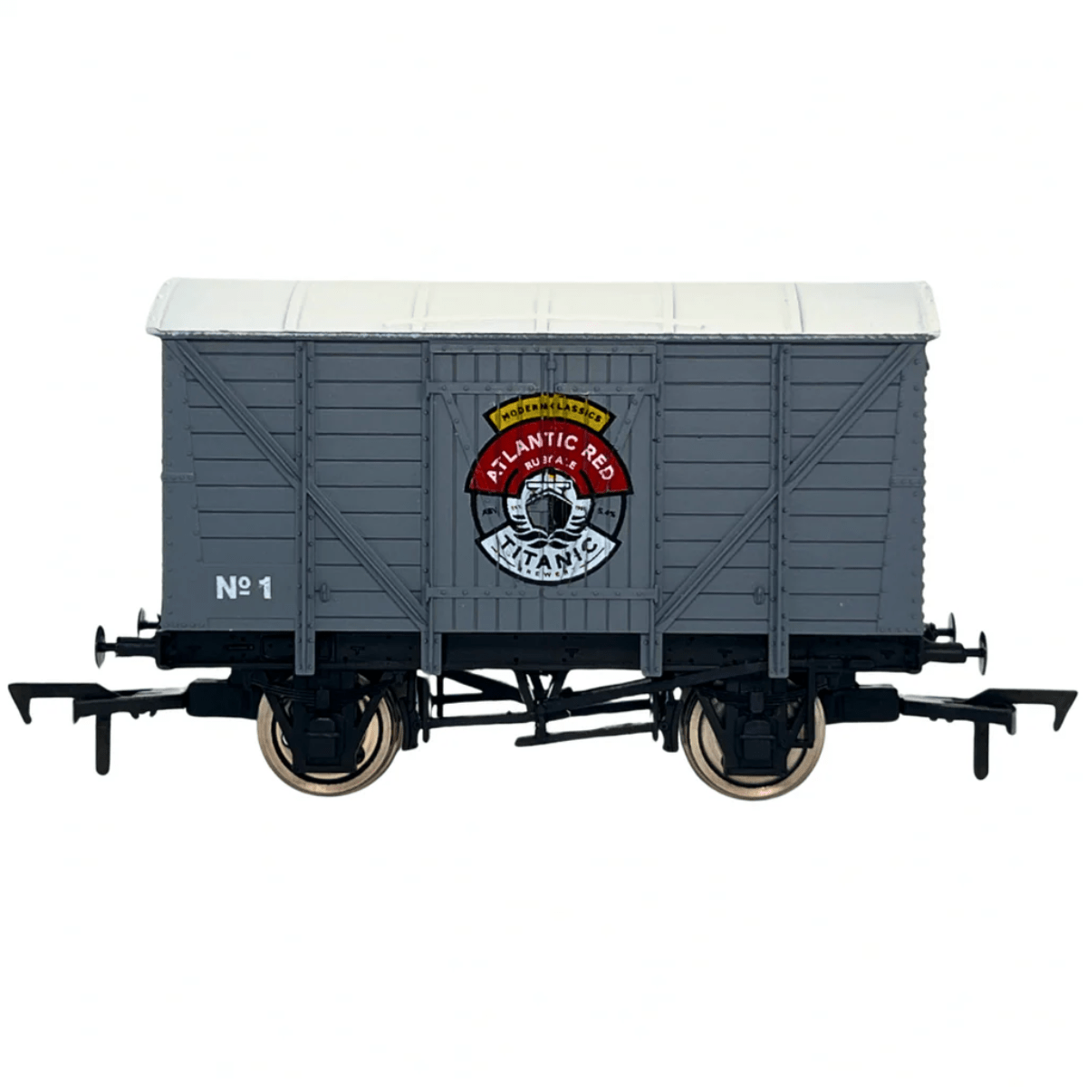 Dapol 4F - 012 - 075 OO Gauge Van Titanic Brewery Atlantic Red - OO Gauge - Phillips Hobbies
