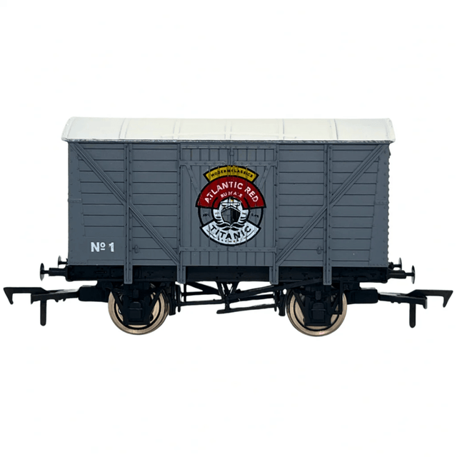 Dapol 4F - 012 - 075 OO Gauge Van Titanic Brewery Atlantic Red - OO Gauge - Phillips Hobbies