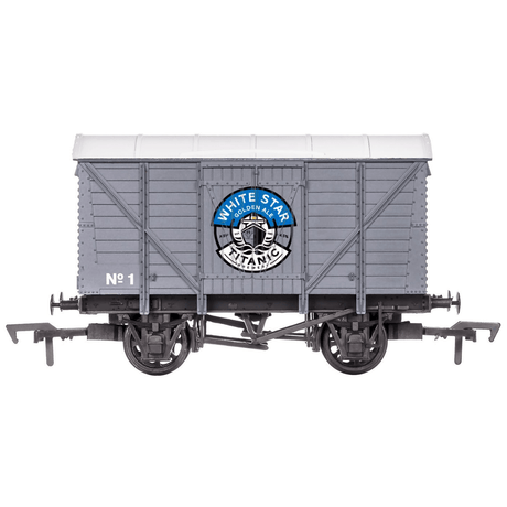 Dapol 4F - 012 - 079 Ventilated Van Titanic Brewery White Star Golden Ale - OO Gauge - Phillips Hobbies