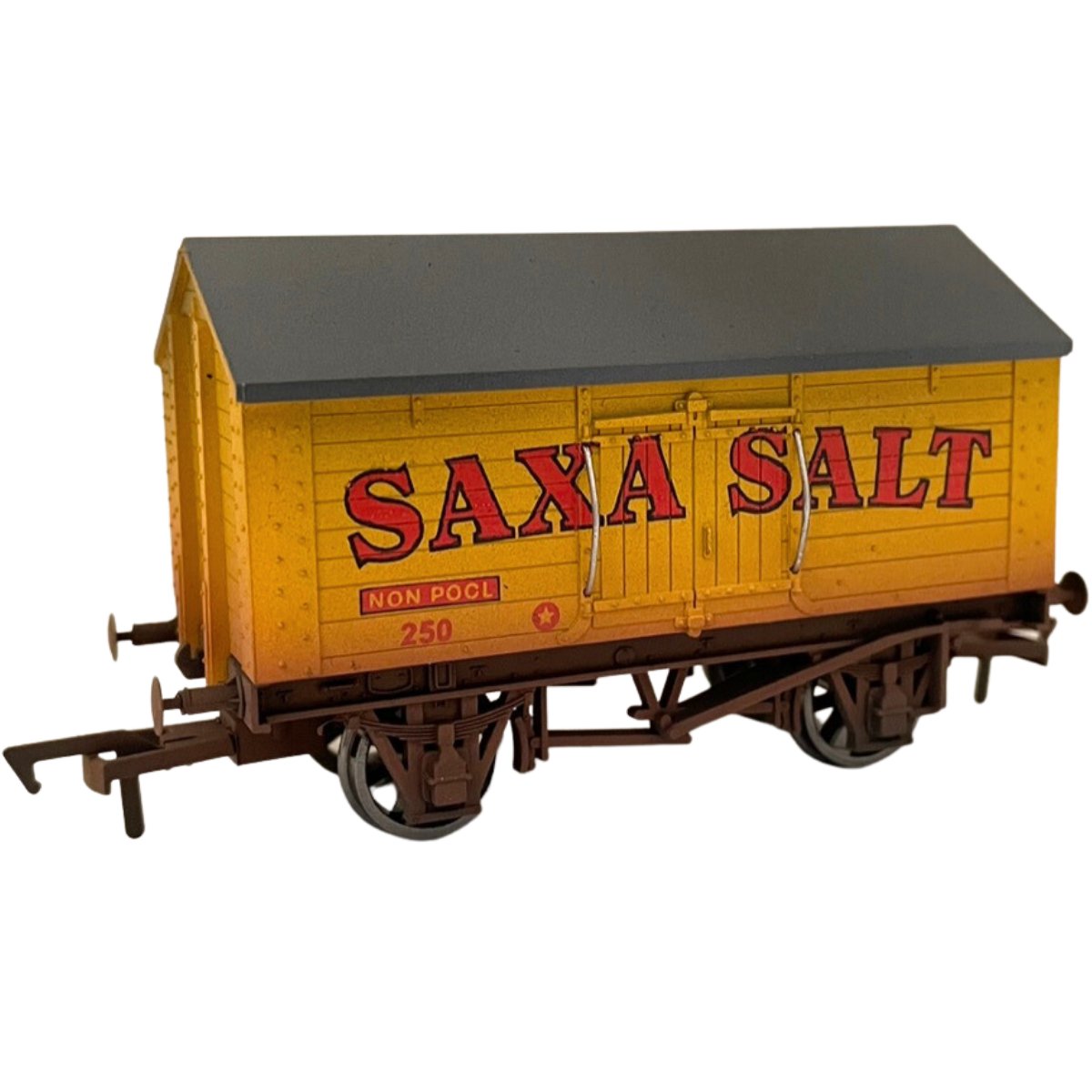 Dapol 4F-018-105 Salt Van Saxa Salt 250 Weathered - OO Gauge