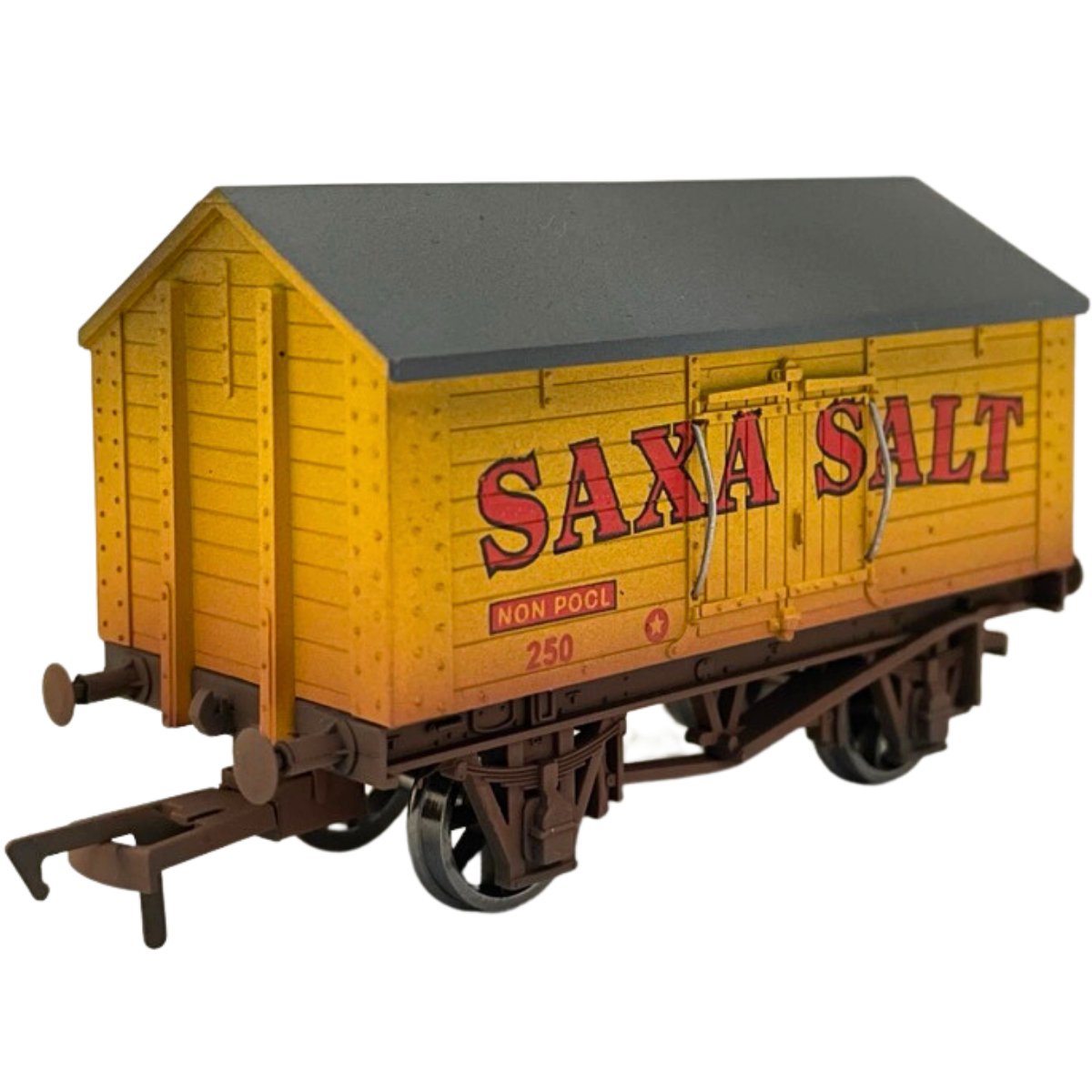 Dapol 4F-018-105 Salt Van Saxa Salt 250 Weathered - OO Gauge
