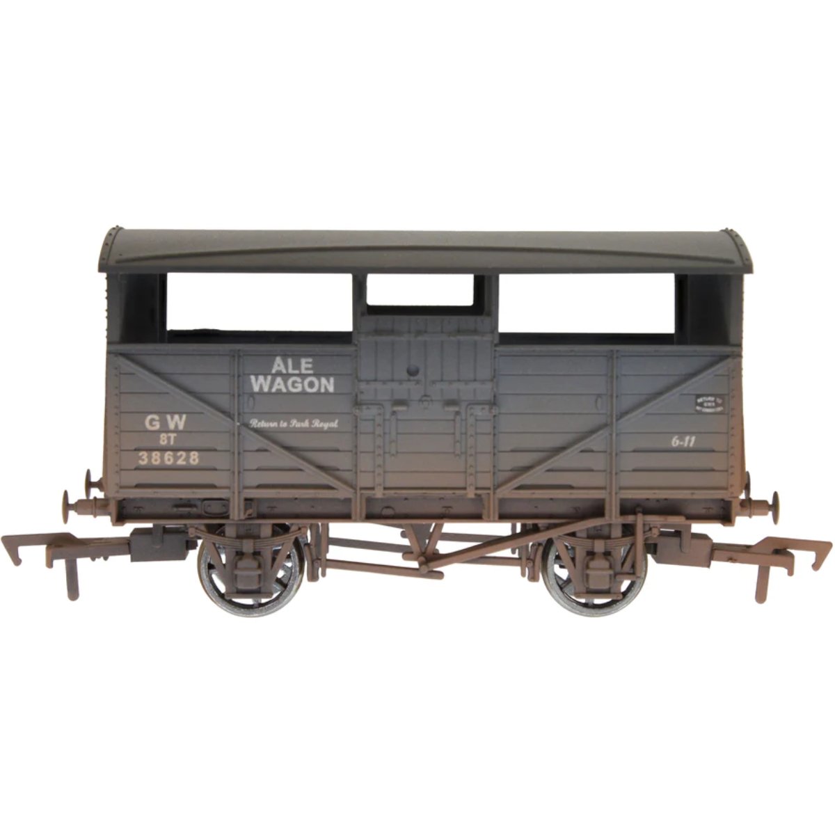 Dapol 4F-020-044 Cattle Wagon GWR 38628 Weathered - OO Gauge - Phillips Hobbies