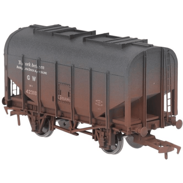 Dapol 4F - 036 - 052 GWR Avonmouth 42318 Grain Hopper Weathered - OO Gauge - Phillips Hobbies