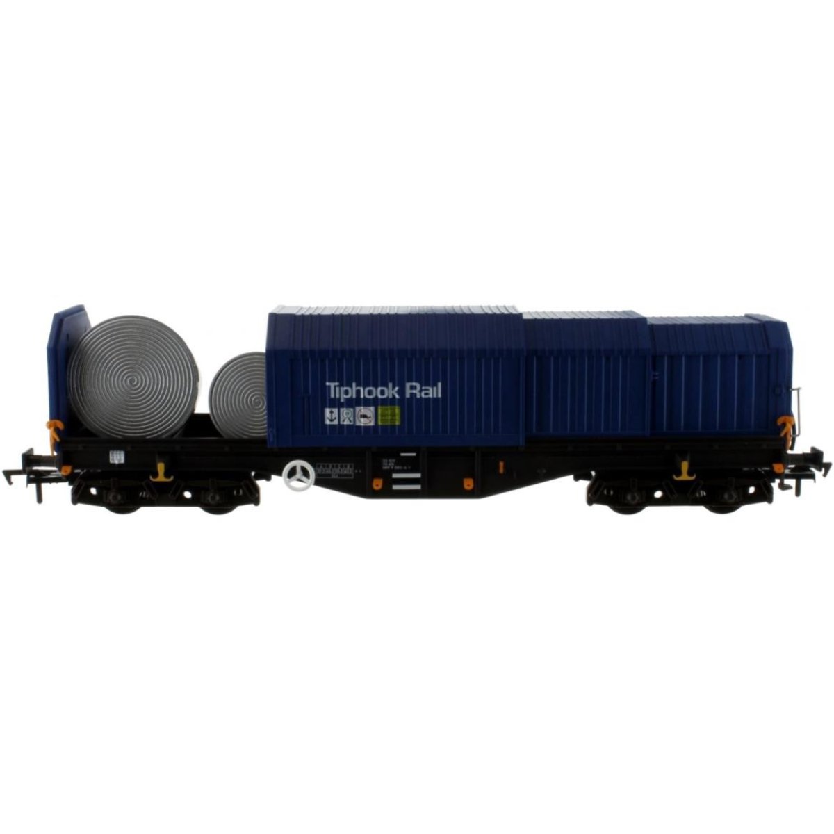 Dapol 4F - 039 - 014 Telescopic Hood Wagon Tiphook Rail Blue 33 70 0899 042 - 2 - OO Gauge - Phillips Hobbies