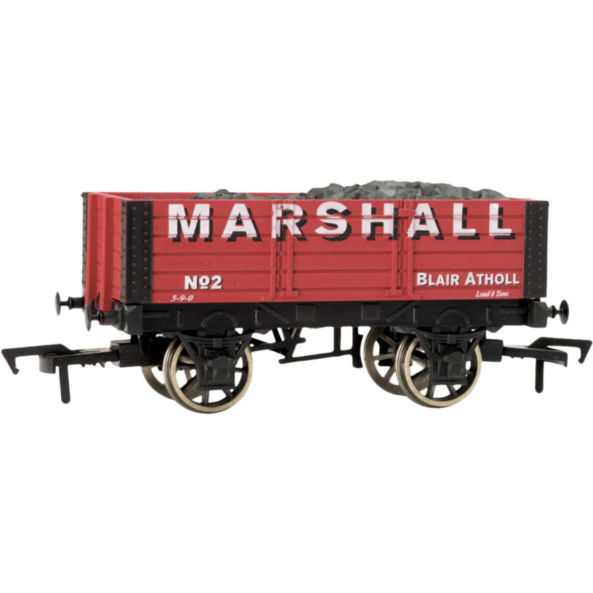 Dapol 4F - 052 - 001 5 Plank Wagon 9' Wheelbase Marshall - OO Gauge - Phillips Hobbies