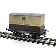Dapol 7F - 037 - 018W Conflat GWR & 3 Door Container BC - 1386 Weathered - O Gauge - Phillips Hobbies