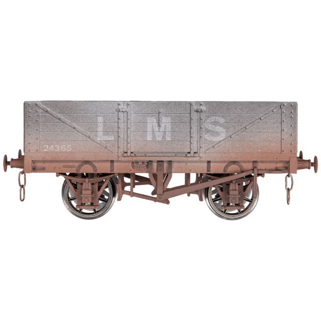 Dapol 7F - 051 - 058W 5 Plank LMS 24365 Weathered - O Gauge - Phillips Hobbies