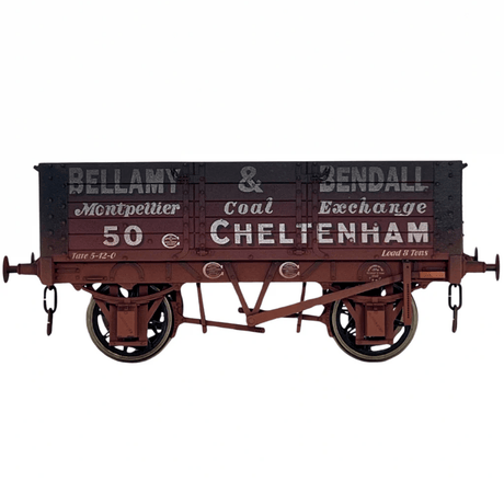 Dapol 7F - 052 - 009W 5 Plank 9'Ft 5 Plank 9 Ft Bellamy & Bendall 50 Weathered - O Gauge - Phillips Hobbies