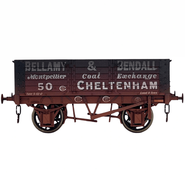Dapol 7F - 052 - 009W 5 Plank 9'Ft 5 Plank 9 Ft Bellamy & Bendall 50 Weathered - O Gauge - Phillips Hobbies