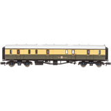 Dapol N Gauge Collett Coach Choc & Crm Full Brake Composite Great Western 181 - N Gauge - Phillips Hobbies