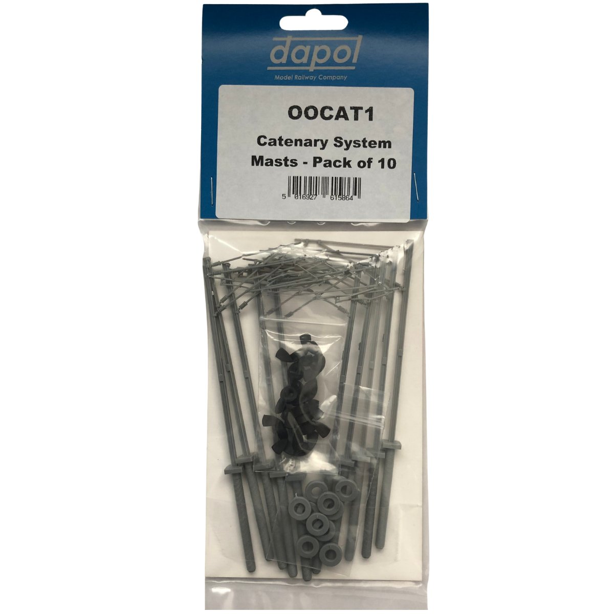 Dapol OOCAT1 MK3 Catenary Masts - Pack of 10 (OO Gauge)