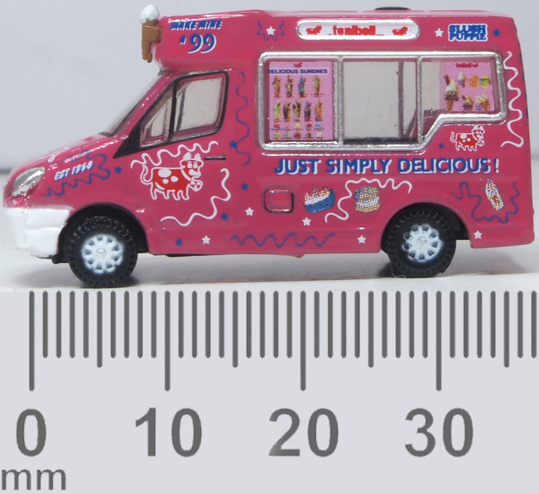 Oxford Diecast NWM009 Whitby Mondial Ice Cream Van Tonibell - 1:148 Scale