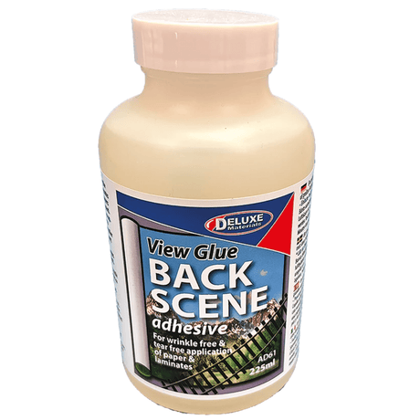 Deluxe Materials AD61 View Glue Backscene Adhesive 225ml - Phillips Hobbies