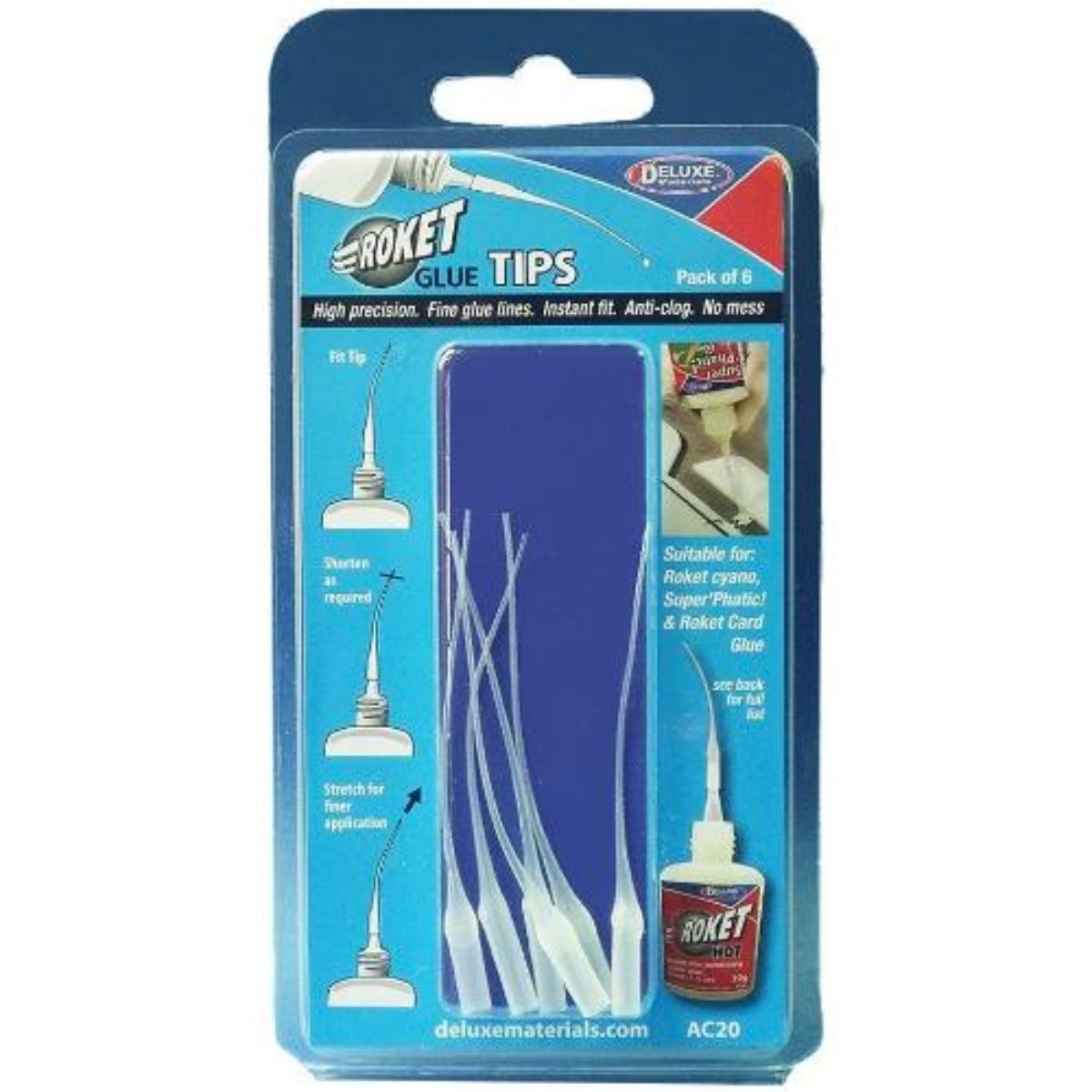 Deluxe Materials Glue Tips
