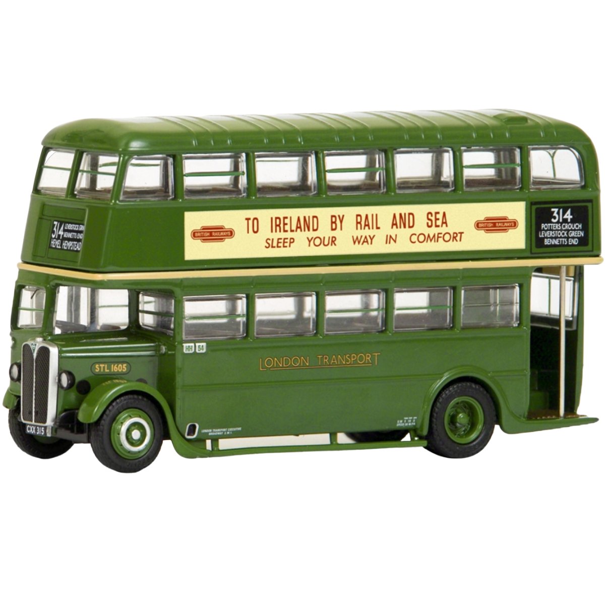 EFE AEC STL Bus (No Roof Box) London Transport - Hemel Hempstead 314 - Phillips Hobbies