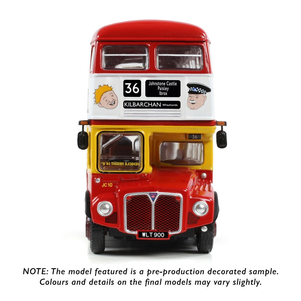 EFE E42301 AEC Routemaster RML Clydeside Scottish Oor Wullie's Special Kilbarchan 36 - 1:76 Scale - Phillips Hobbies