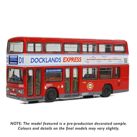 EFE Leyland Titan B15 London Forest Docklands Express D1 Waterloo Stn - 1:76 Scale - Phillips Hobbies