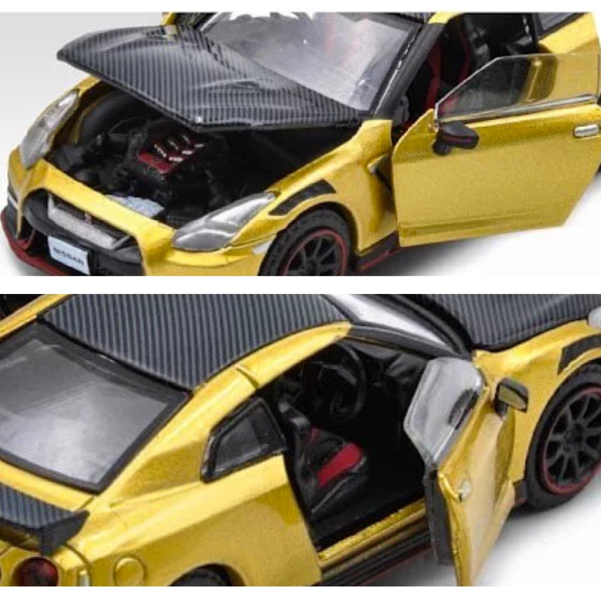 Era Car Nissan GT-R 35 Nismo 2022 Special Edition Metal Gold (1:64 Scale)