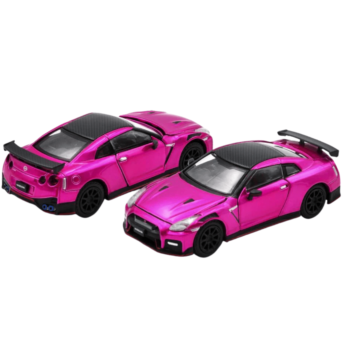 Era Car Nissan GT - R (R35) Nismo 2020 Chrome Pink Special Edition - 1:64 Scale - Phillips Hobbies