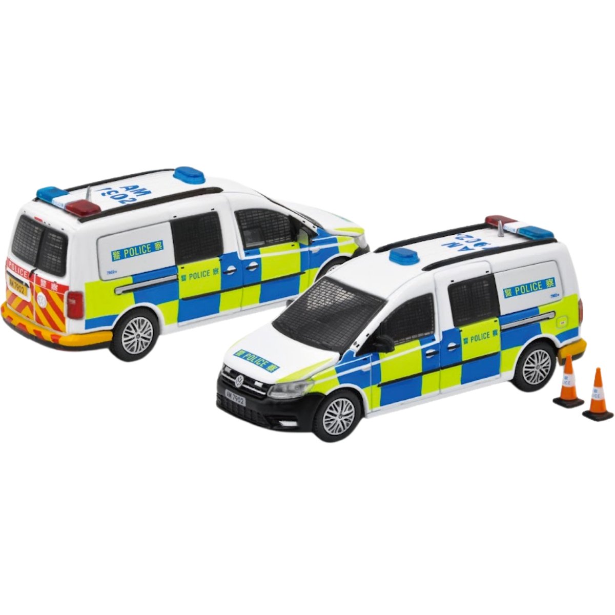 Era Car Volkswagen Caddy Maxi H.K. Police (1:64 Scale) - Phillips Hobbies