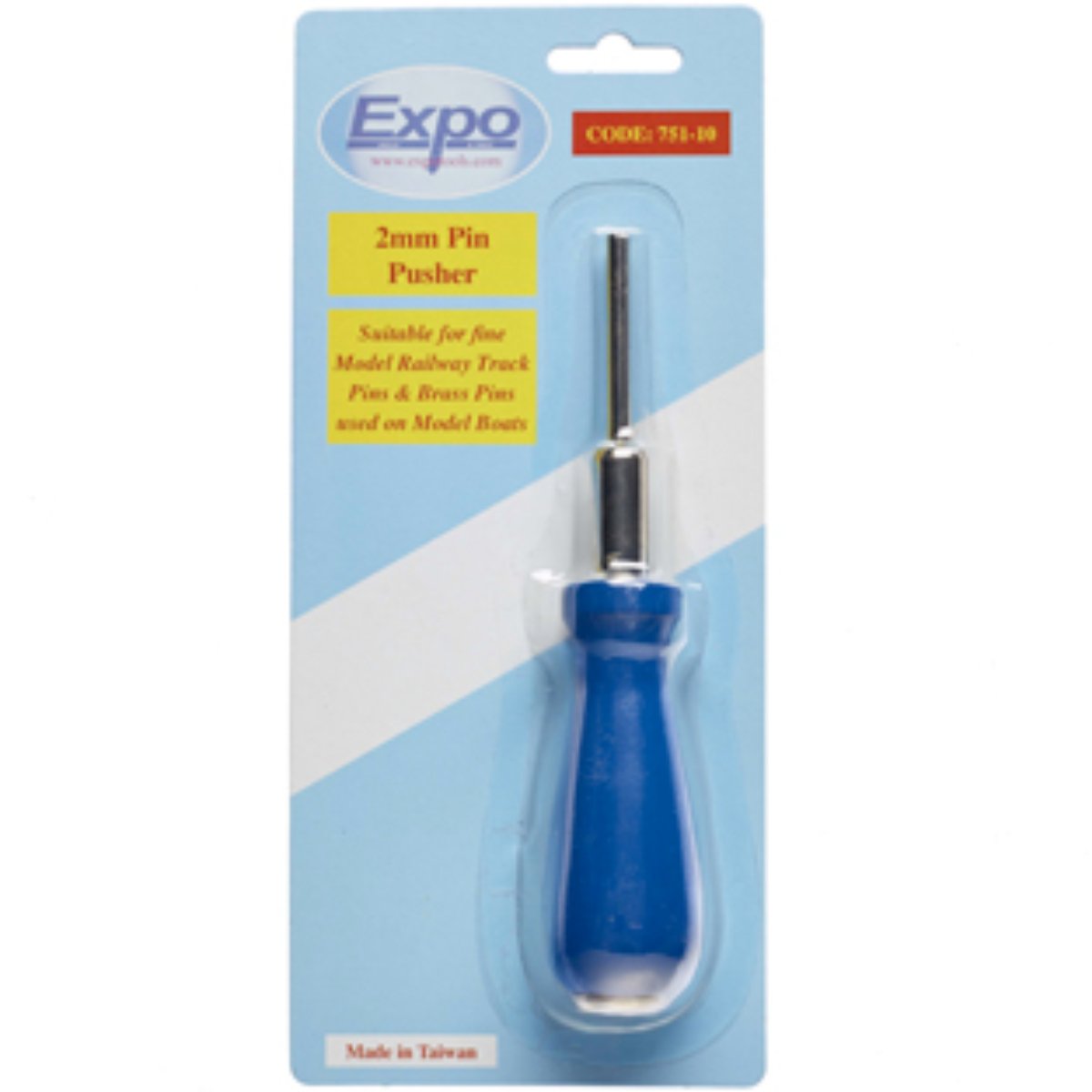 Expo 75110 High Quality Pin Pusher 2mm - Phillips Hobbies