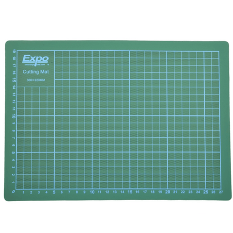 Expo Tools 71203 Self - Healing Cutting Mat A3 Size (450 x 300mm) - Phillips Hobbies