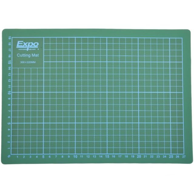 Expo Tools 71204 Cutting Mat A4 Size Self Healing (300mm x 220mm) - Phillips Hobbies