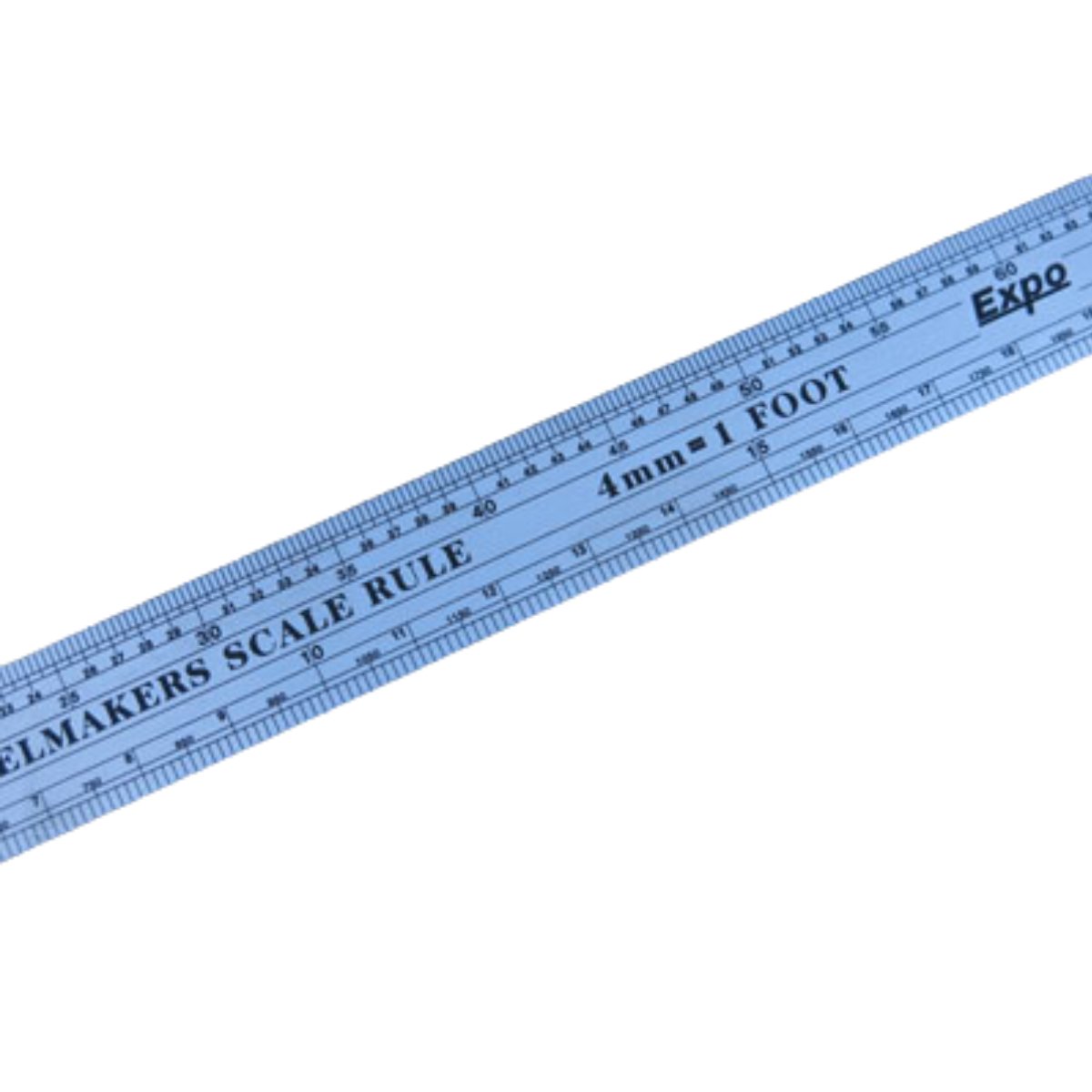 Expo Tools 74104 Scale Ruler 4mm OO Gauge - Stainless Steel - Phillips ...