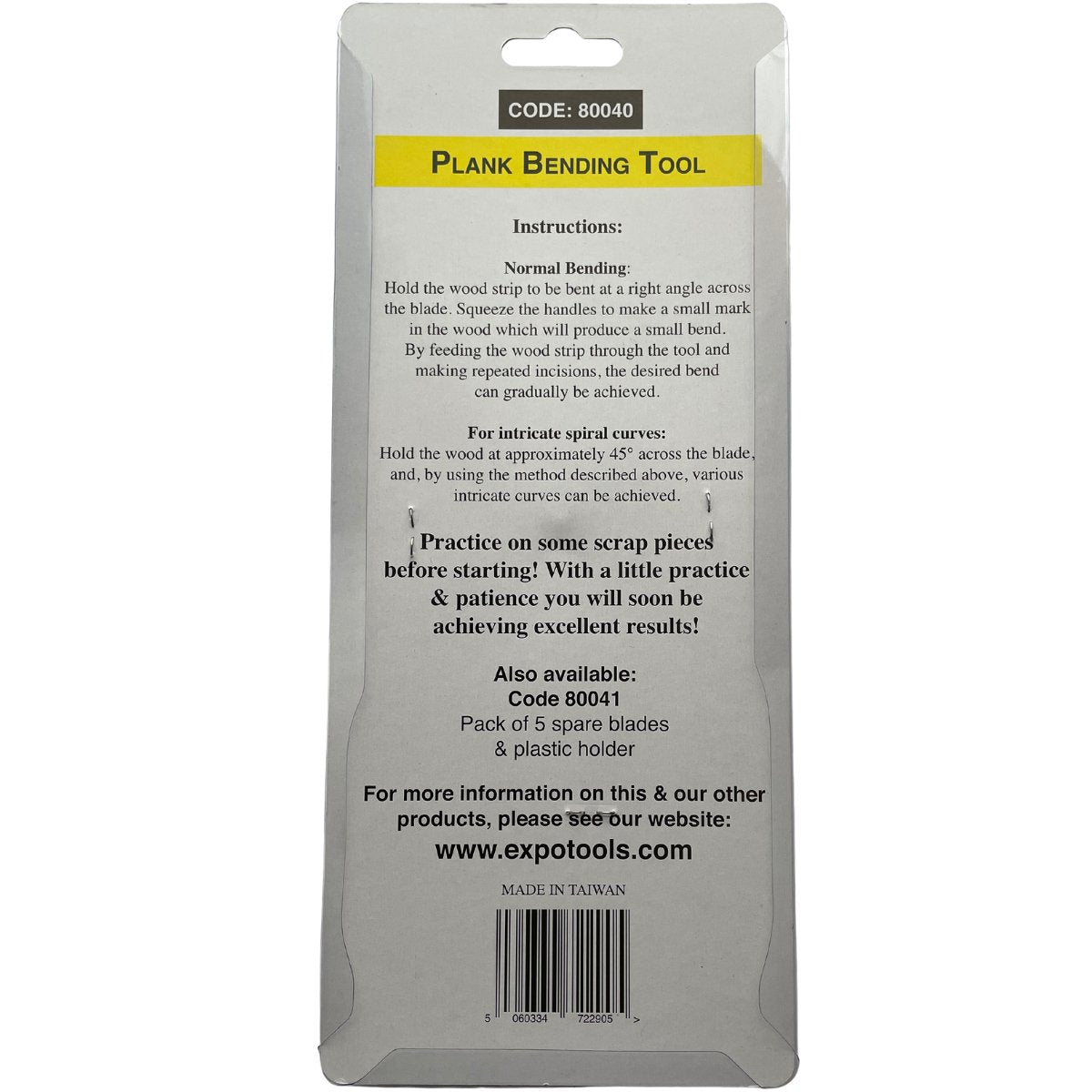 Precision bending with Expo Tools Plank Bending Tool