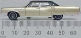 Oxford Diecast 87BE68001 1968 Buick Electra 225 Ivory Gold Mist/Black - 1:87 Scale