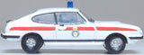 Oxford Diecast NCAP007 Ford Capri MkIII Merseyside Police - 1:148 Scale