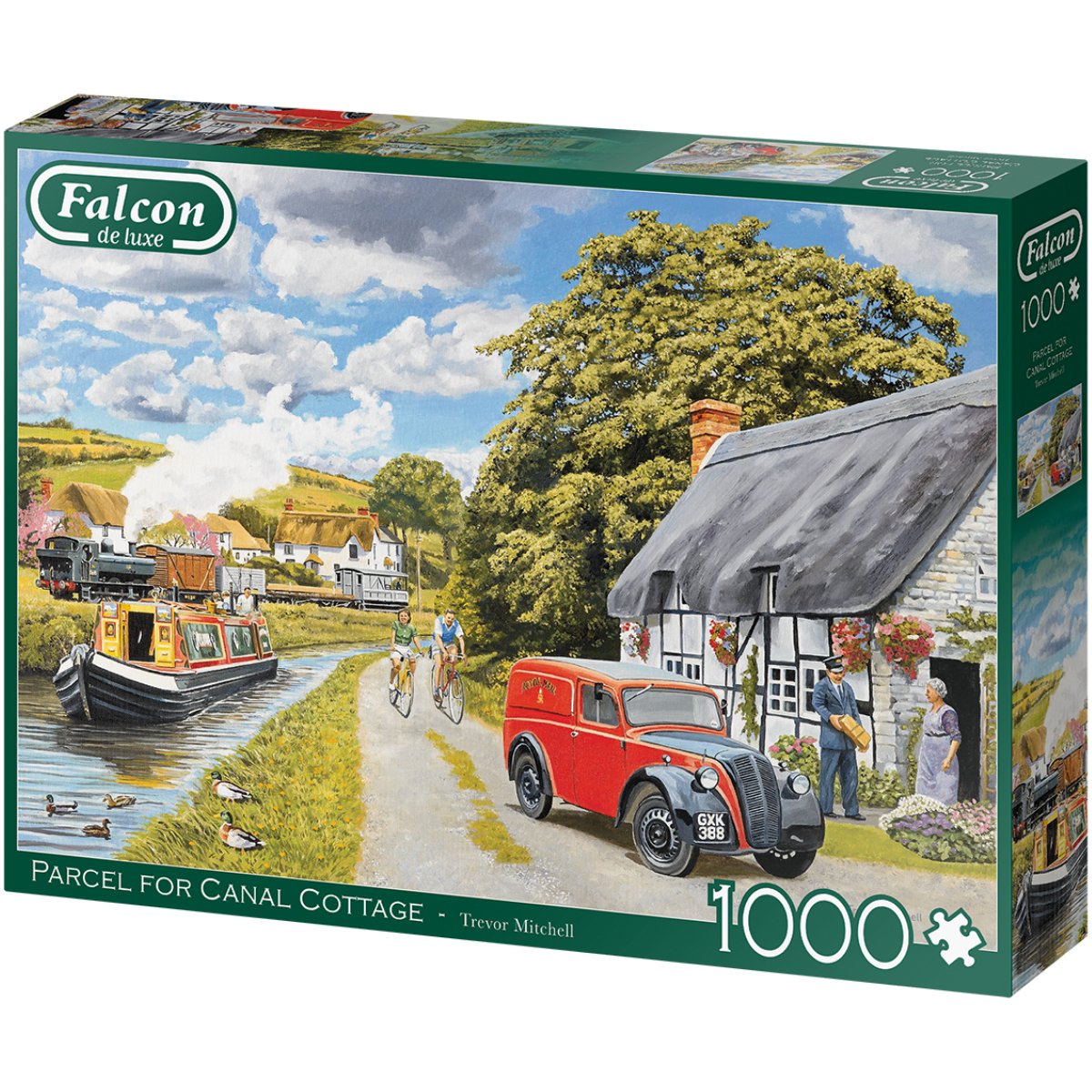 Falcon de Luxe Parcel for Canal Cottage 1000 Piece Puzzle - Phillips Hobbies