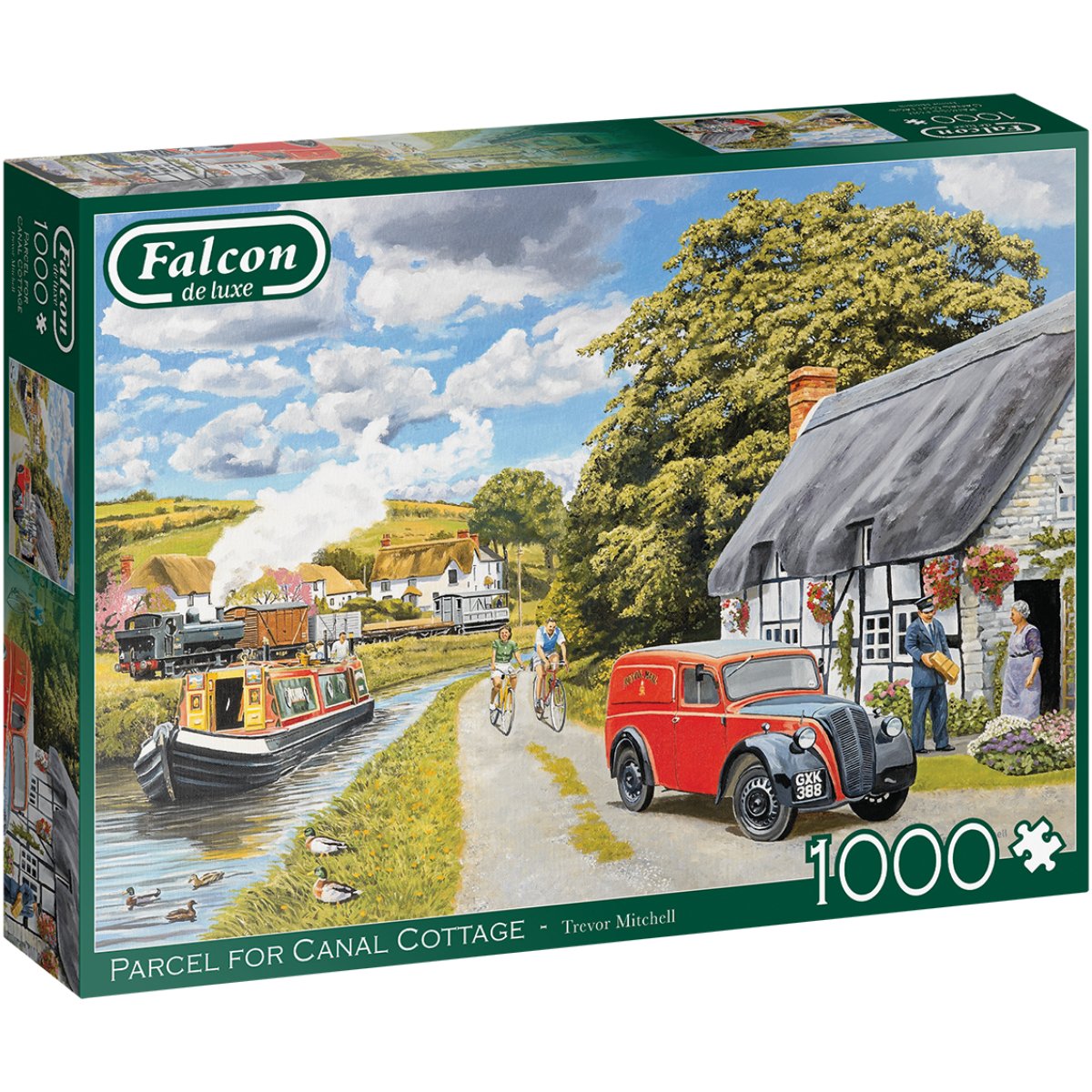 Falcon de Luxe Parcel for Canal Cottage 1000 Piece Puzzle - Phillips Hobbies