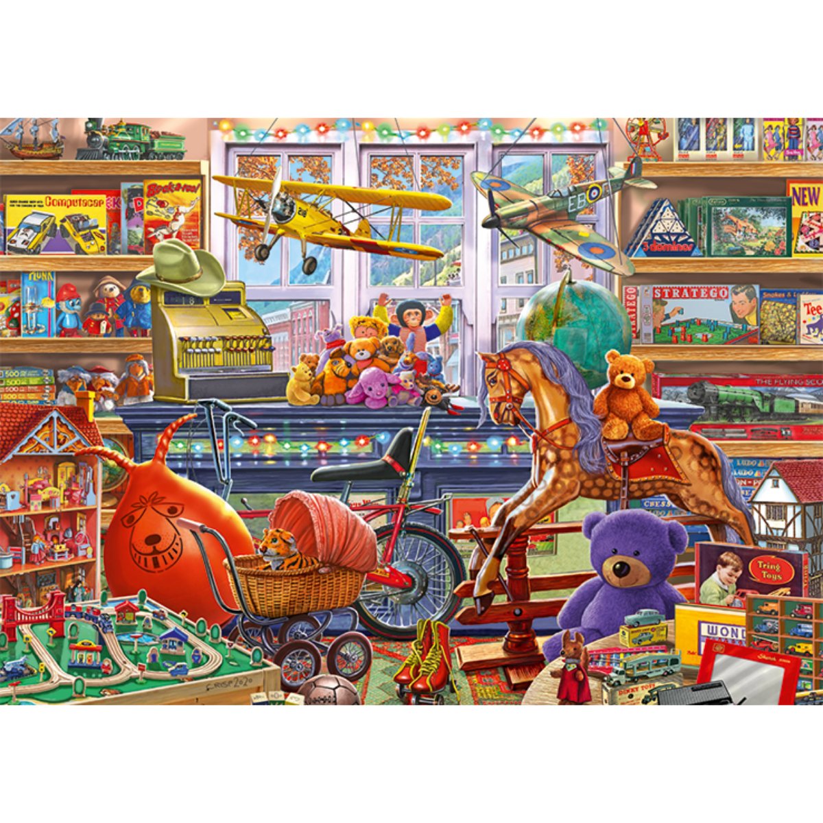 Falcon de Luxe Tony’s Top Shoppe 1000 Piece Puzzle - Phillips Hobbies