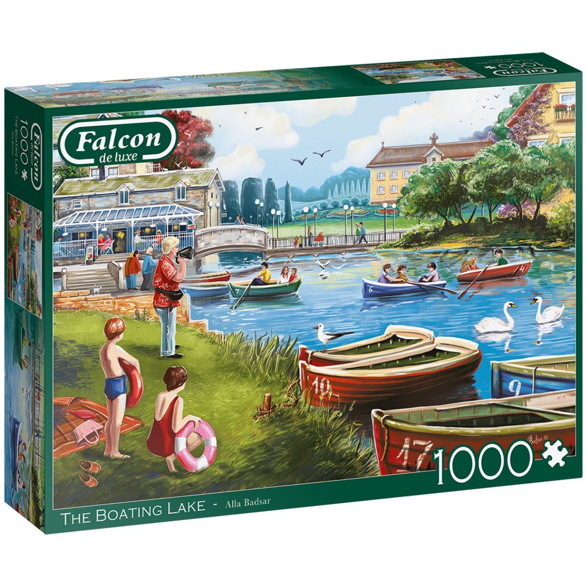 Falcon The Boating Lake Jigsaw Puzzle (1000 Pieces) - Phillips Hobbies