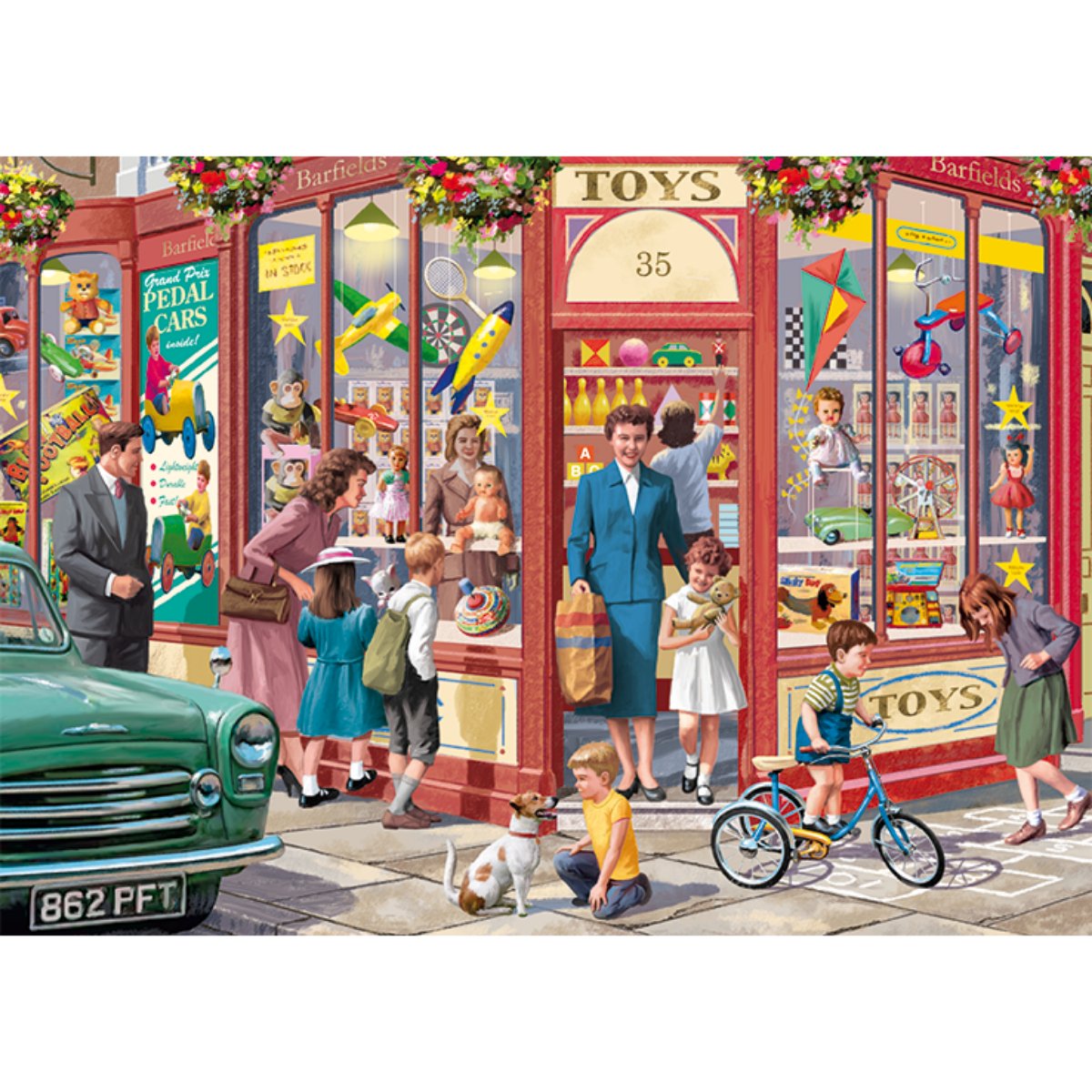 Falcon The Toy Shop Jigsaw Puzzle (1000 Pieces) - Phillips Hobbies