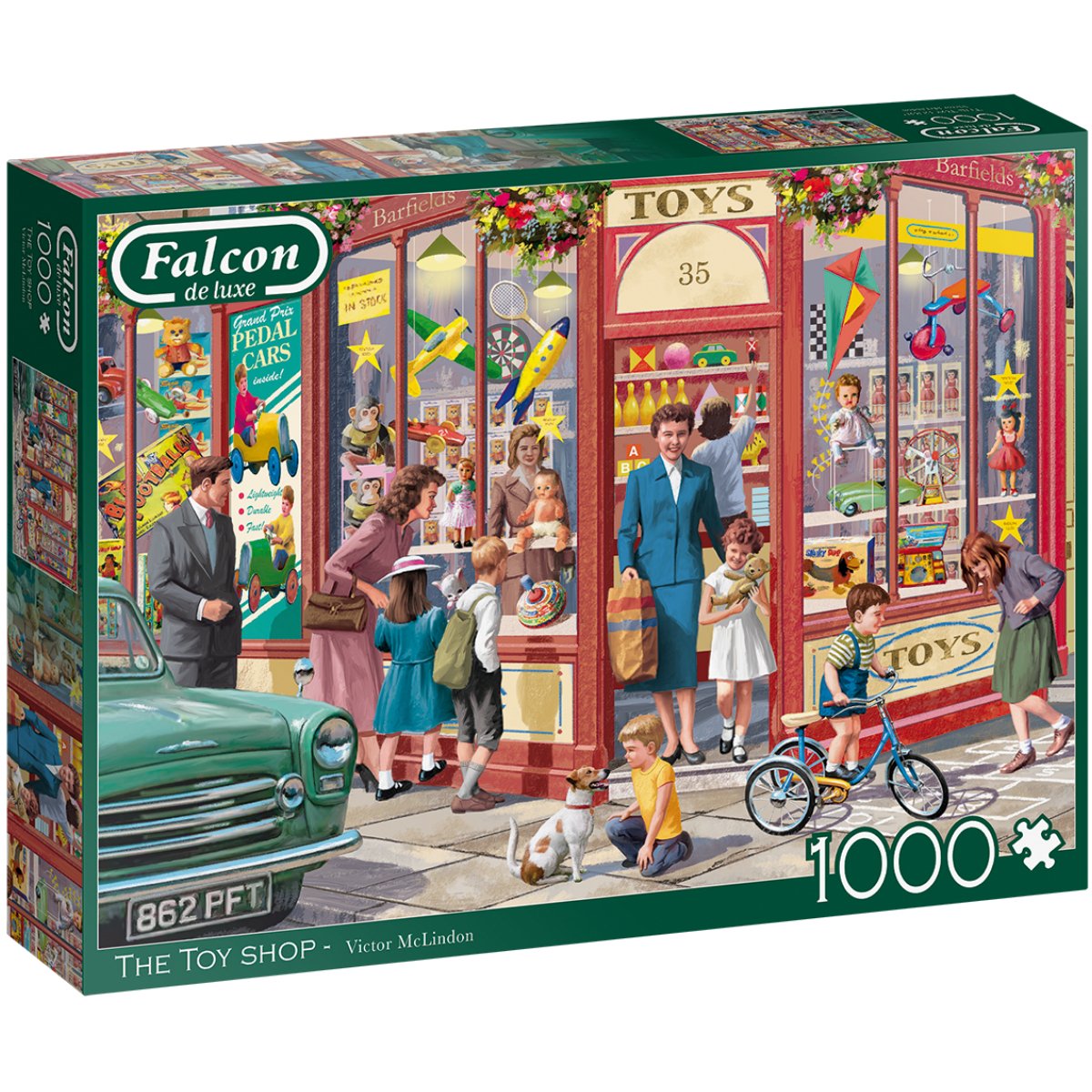 Falcon The Toy Shop Jigsaw Puzzle (1000 Pieces) - Phillips Hobbies