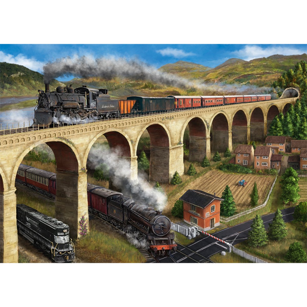 Falcon The Viaduct Jigsaw Puzzle (1000 Pieces) - Phillips Hobbies