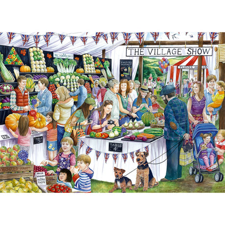 Falcon The Village Show Jigsaw Puzzle (1000 Pieces) - Phillips Hobbies