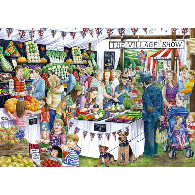 Falcon The Village Show Jigsaw Puzzle (1000 Pieces) - Phillips Hobbies