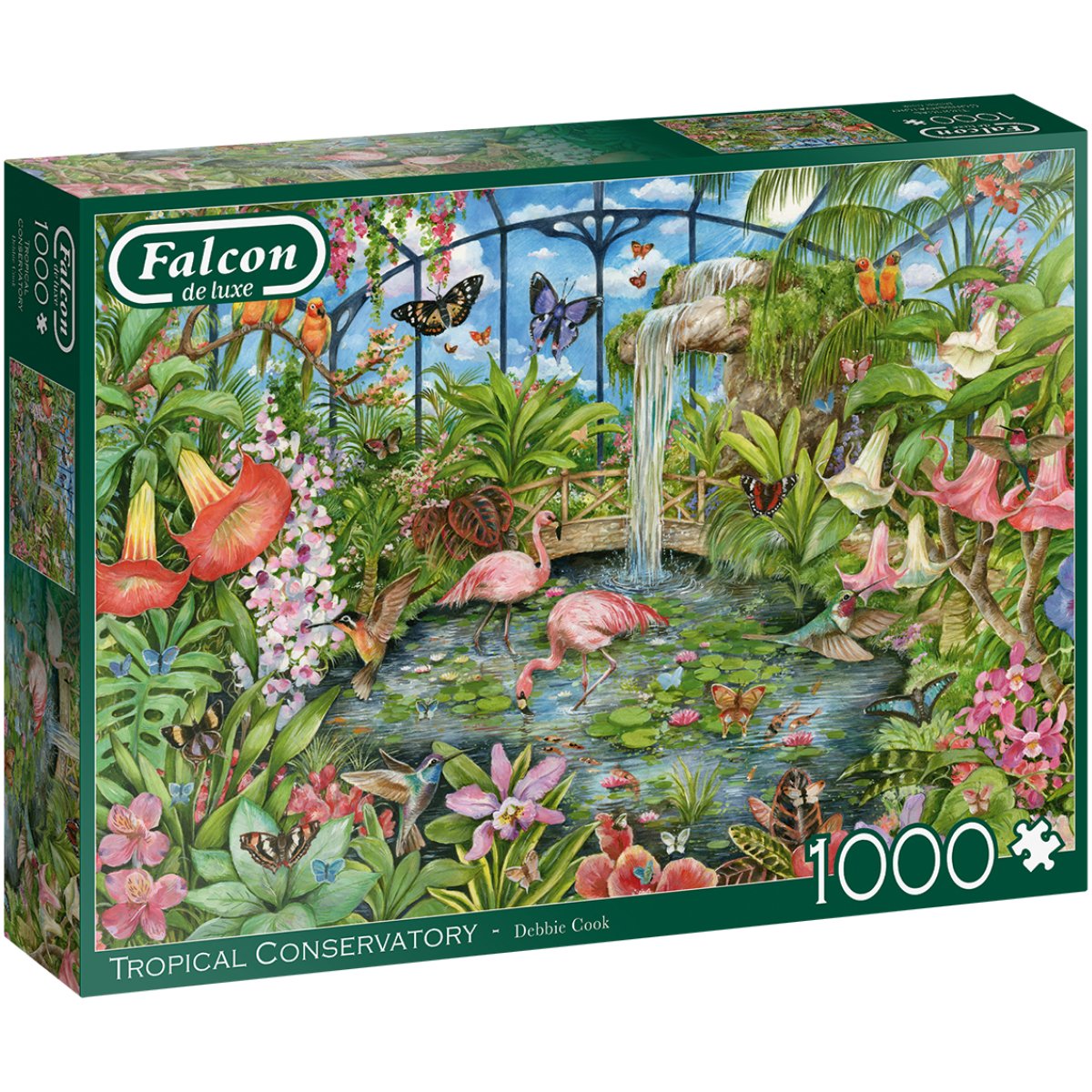 Falcon Tropical Conservatory Jigsaw Puzzle (1000 Pieces)